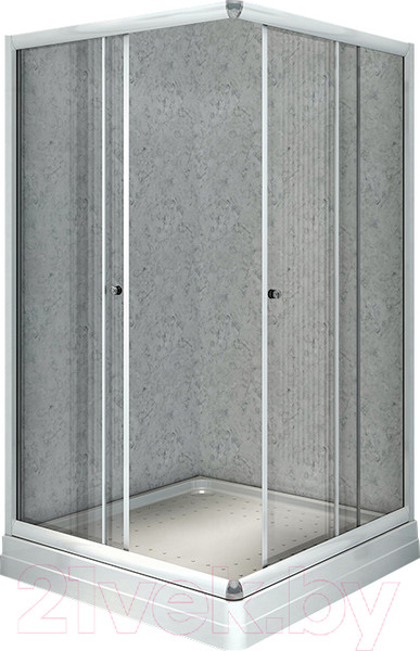 Изображение товара Душевой уголок Radomir 90x100 L / 1-03-1-1-0-1210 (прозрачное стекло)