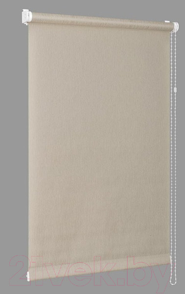 Изображение товара Рулонная штора Delfa Сантайм Натур СРШ-01М 2282 (43x170, темно-бежевый)