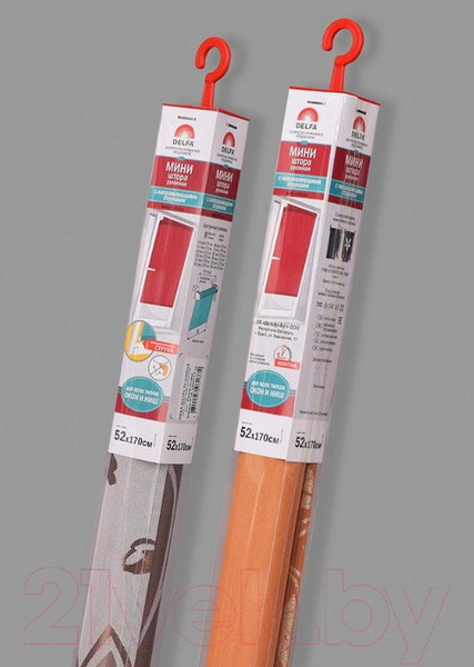 Изображение товара Рулонная штора Delfa Сантайм Глория СРШ-01М 2910 (68x170, белый/серебристый)