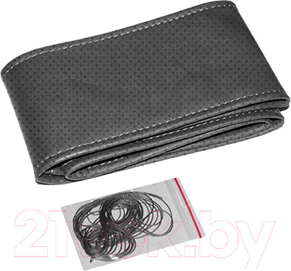 Изображение товара Оплетка на руль AVS GL-302M-B / A07750S (M, черный)