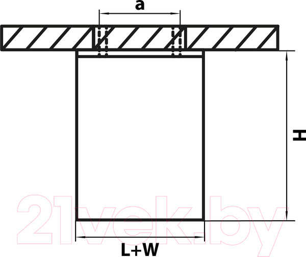 Изображение товара Точечный светильник Lightstar Monocco 52336