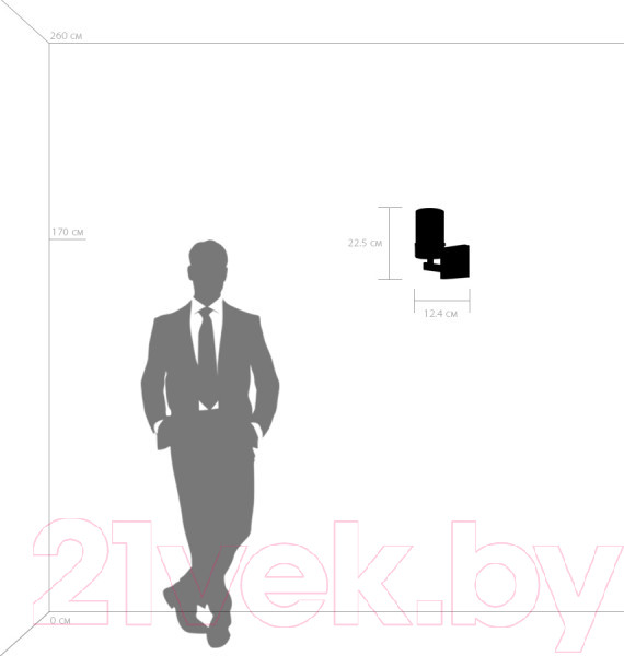 Изображение товара Бра Lightstar Cero 731617