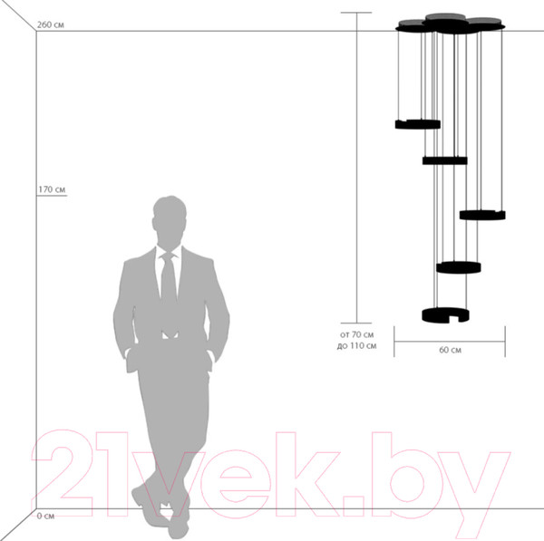 Изображение товара Люстра Lightstar Unitario 763439