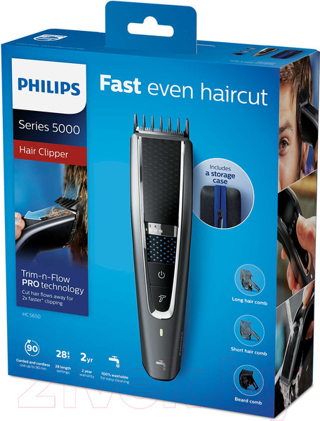 Изображение товара Машинка для стрижки волос Philips HC5650/15