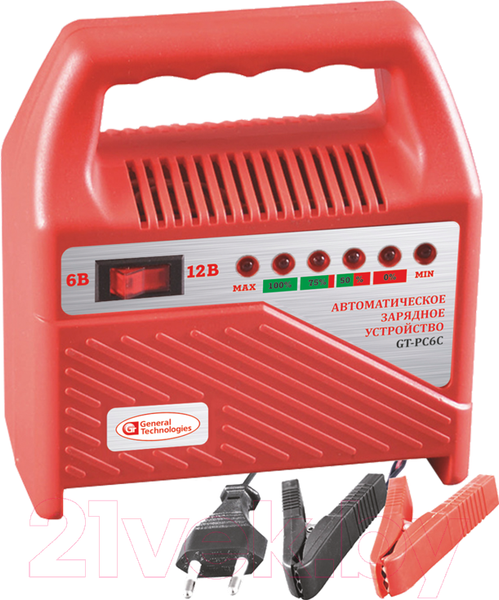 Изображение товара Зарядное устройство для аккумулятора General Technologies GT-PC6C / 042182