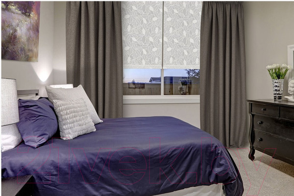 Изображение товара Рулонная штора Delfa Сантайм Глория СРШ-01М 2403 (57x170, лавр)