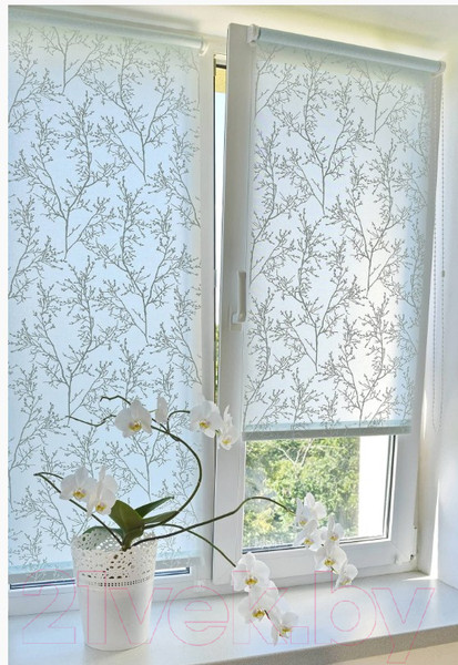 Изображение товара Рулонная штора Delfa Сантайм Глория СРШ-01М 2951 (73x170, эрика)