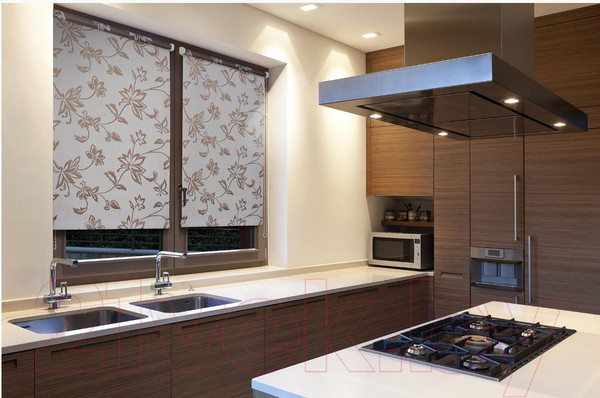 Изображение товара Рулонная штора Delfa Сантайм Глория СРШ-01М 227 (34x170, лилия)