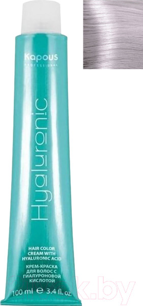 Изображение товара Крем-краска для волос Kapous Hyaluronic Acid с гиалуроновой кислотой 902 (осветляющий фиолетовый)