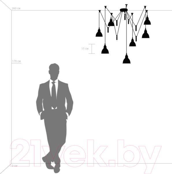 Изображение товара Люстра Lightstar Acrobata 761076