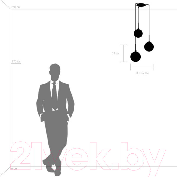 Изображение товара Люстра Lightstar Globo 813131