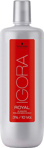 Изображение товара Эмульсия для окисления краски Schwarzkopf Professional Igora Royal Oil Developer 3% (1л)
