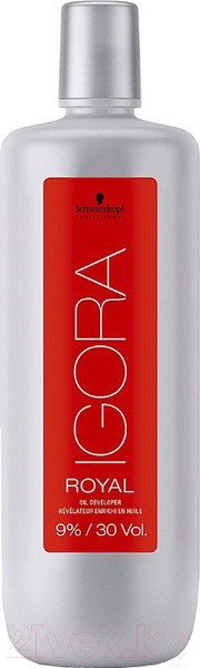 Изображение товара Эмульсия для окисления краски Schwarzkopf Professional Igora Royal Oil Developer 9% (1л)
