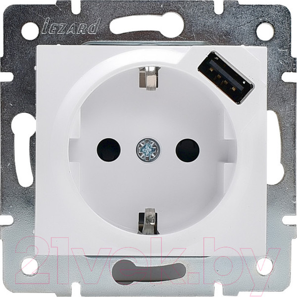 Изображение товара Розетка Lezard Karina 707-0288-181