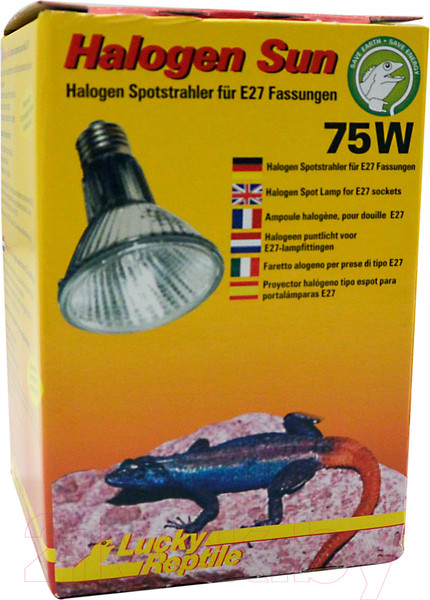 Изображение товара Лампа для террариума Lucky Reptile Halogen Sun Spot / HS-75