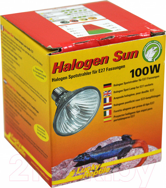 Изображение товара Лампа для террариума Lucky Reptile Halogen Sun Spot / HS-100