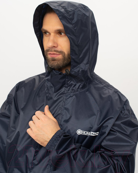 Изображение товара Костюм для охоты и рыбалки Huntsman Склон-2 Таффета Темно-синий (44-46/170)