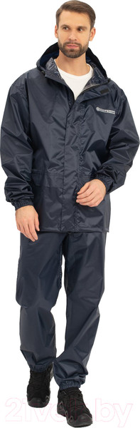 Изображение товара Костюм для охоты и рыбалки Huntsman Склон-2 Таффета Темно-синий (52-54/182)