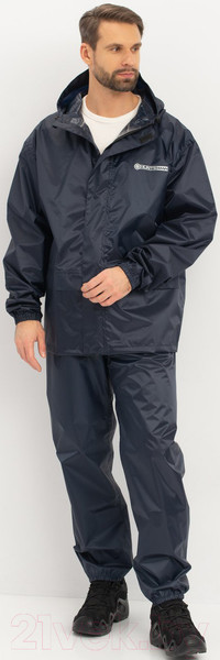 Изображение товара Костюм для охоты и рыбалки Huntsman Склон-2 Таффета Темно-синий (52-54/182)