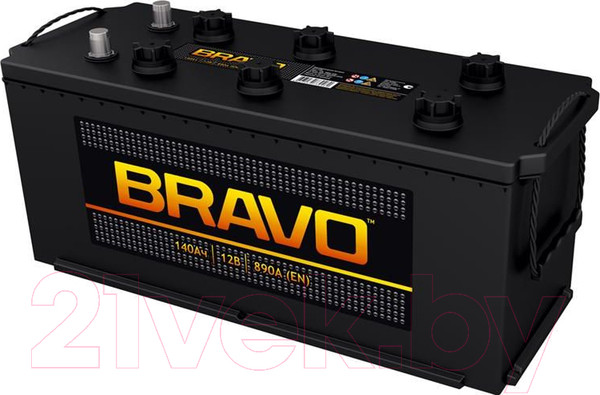Изображение товара Автомобильный аккумулятор BRAVO 6СТ-140 Рус / 640000010 (140 А/ч)