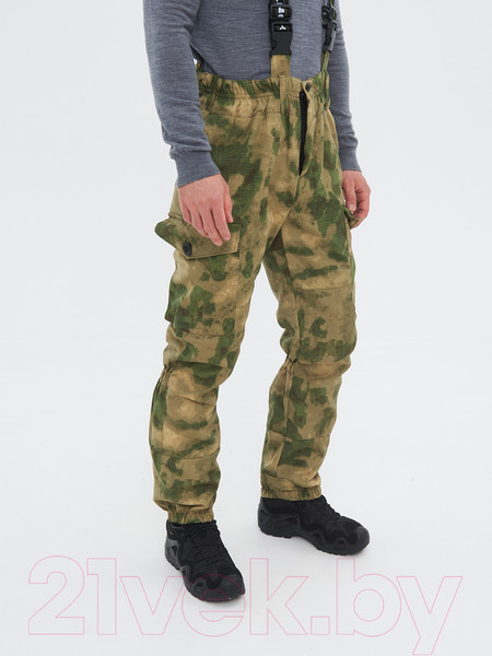 Изображение товара Костюм для охоты и рыбалки Huntsman Горка-V Смесовая Рип-Стоп Малахит (52-54/182)