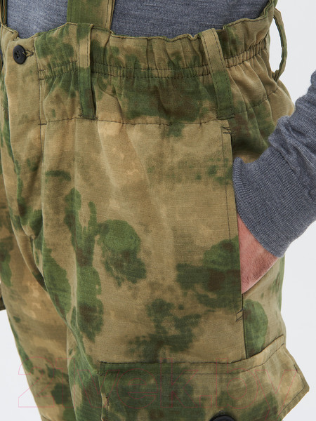 Изображение товара Костюм для охоты и рыбалки Huntsman Горка-V Смесовая Рип-Стоп Малахит (52-54/182)