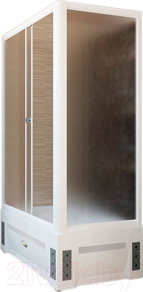 Изображение товара Душевой уголок Radomir Верчелли L / 1-03-1-1-0-0131 (матовое стекло)