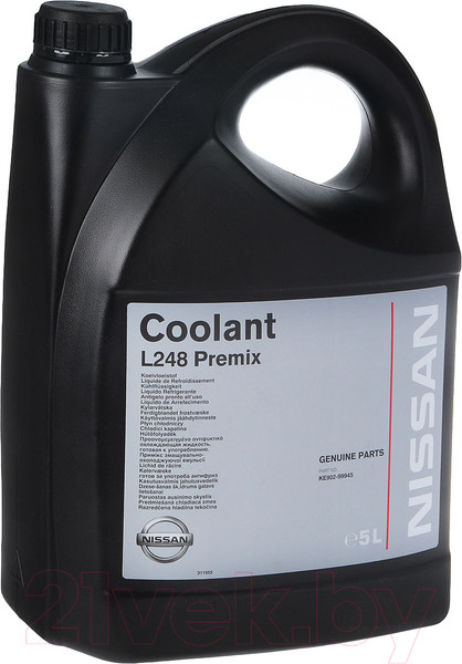 Изображение товара Антифриз Nissan/Infiniti  Coolant L248 Premix / KE90299945 (5л, зеленый)