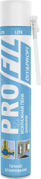 Изображение товара Пена монтажная Soudal Profil Winter (625мл)
