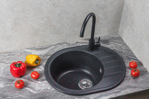 Изображение товара Мойка кухонная БелЭворс New Lux L (черный)