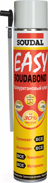 Изображение товара Клей Soudal Soudabond Easy (750мл)