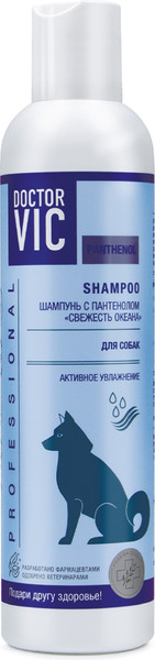 Изображение товара Шампунь для животных Doctor VIC Свежесть океана (250мл)