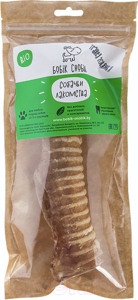 Изображение товара Лакомство для собак Бобик Снобик Трахея / 011301