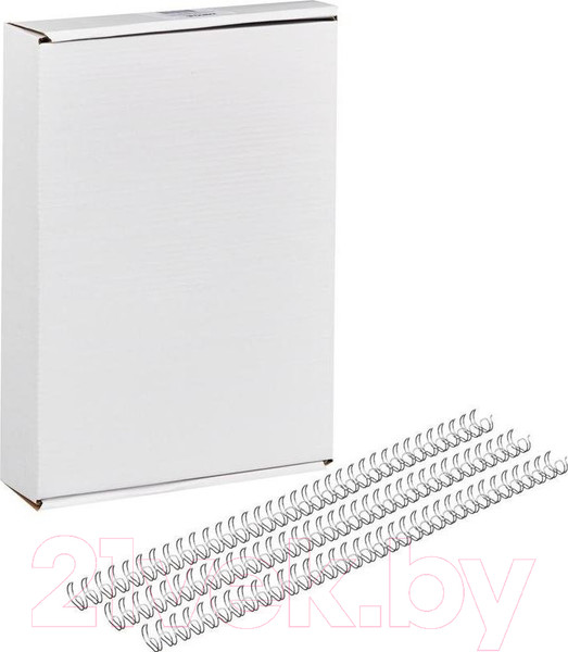 Изображение товара Пружины для переплета D&A art D8 5/16" на 34 отверстия (серебристый)