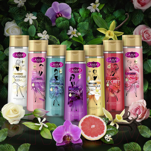 Изображение товара Гель для душа Camay Романтик (250мл)