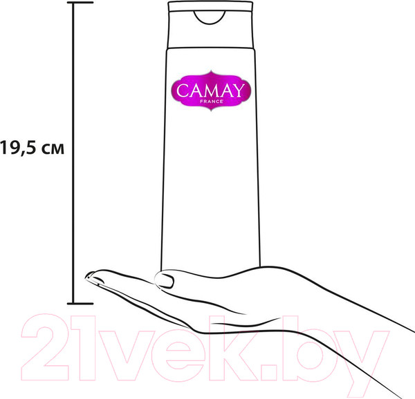 Изображение товара Гель для душа Camay Романтик (250мл)