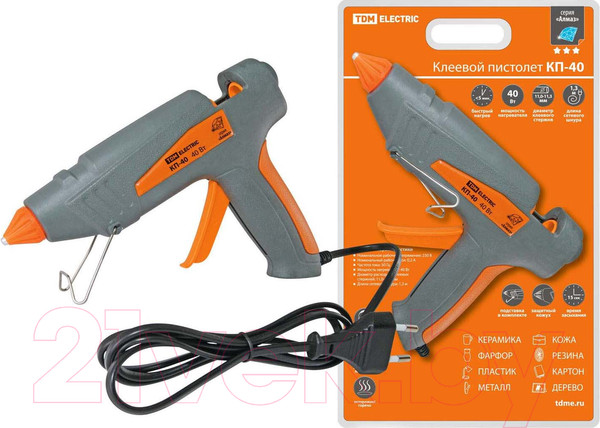 Изображение товара Клеевой пистолет TDM SQ1024-0101