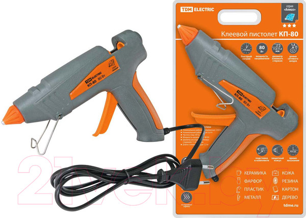 Изображение товара Клеевой пистолет TDM SQ1024-0102