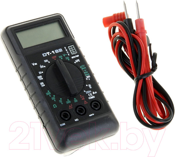 Изображение товара Мультиметр цифровой PROconnect М-182 / DT-182 (13-3014)