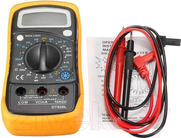 Изображение товара Мультиметр цифровой PROconnect MAS830L / DT850L (13-3021)