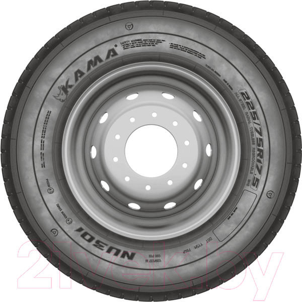 Изображение товара Грузовая шина KAMA NU 301 265/70R19.5 140/138M M+S Универсальный
