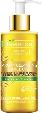 Гидрофильное масло Bielenda Argan Cleansing Face Oil Sebu Control Complex (140мл)