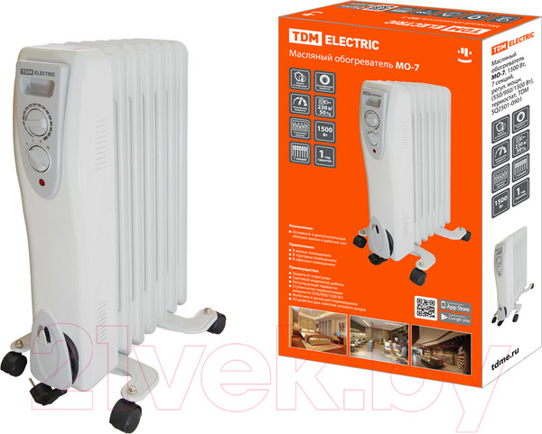 Изображение товара Масляный радиатор TDM SQ2501-0901