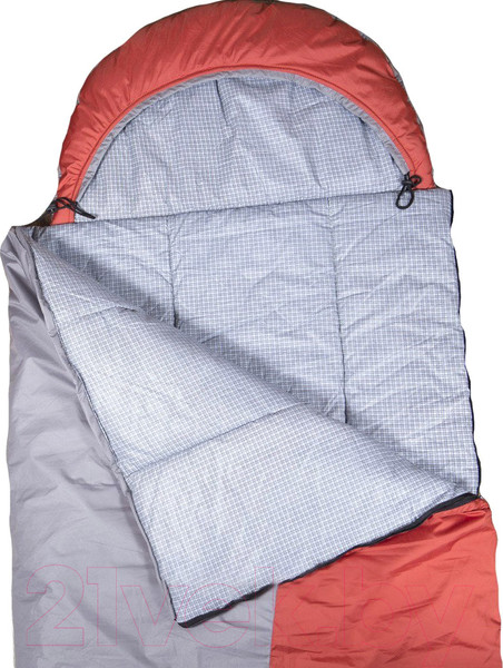 Изображение товара Спальный мешок Huntsman Эксперт Серый/Терракотовый Дюспо (-25°)