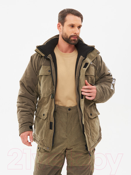 Изображение товара Костюм для охоты и рыбалки Huntsman Канада Finlandia Хаки (48-50/176)