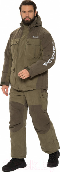 Изображение товара Костюм для охоты и рыбалки Huntsman Канада Finlandia Хаки (56-58/182)