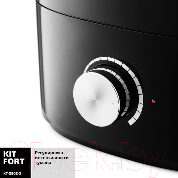 Изображение товара Ультразвуковой увлажнитель воздуха Kitfort KT-2802-2 (черный)