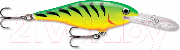 Изображение товара Воблер Rapala Shad Rap / SR08-FT