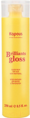 Изображение товара Бальзам для волос Kapous Brilliants Gloss (250мл)
