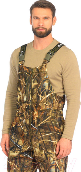 Изображение товара Костюм для охоты и рыбалки Huntsman Никс Люкс Alova windblock Камыш (60-62/188)
